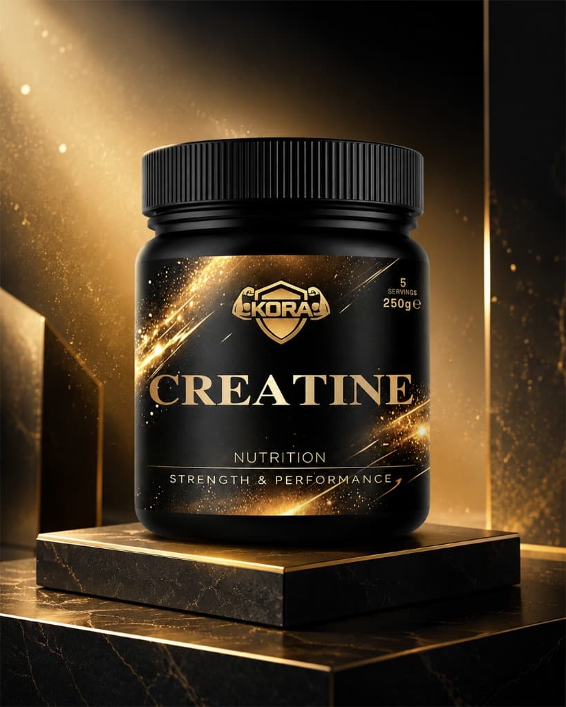 KORA Creatine 250g product presentation